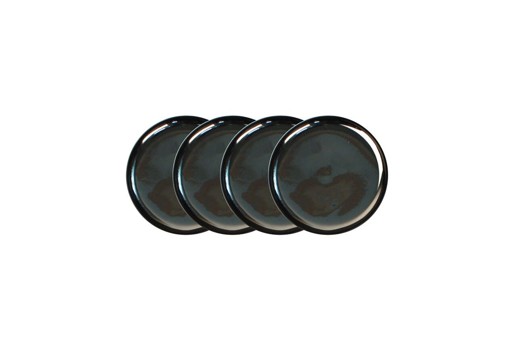 Dauville Charcoal Platinum Coasters (Set of 4)