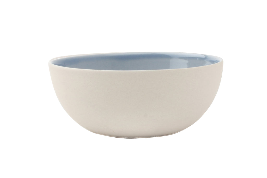 Shell Bisque Small Bowl Blue (Set of 4)