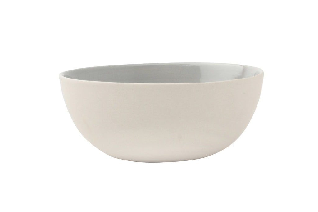 Shell Bisque Small Bowl Grey (Set of 4)
