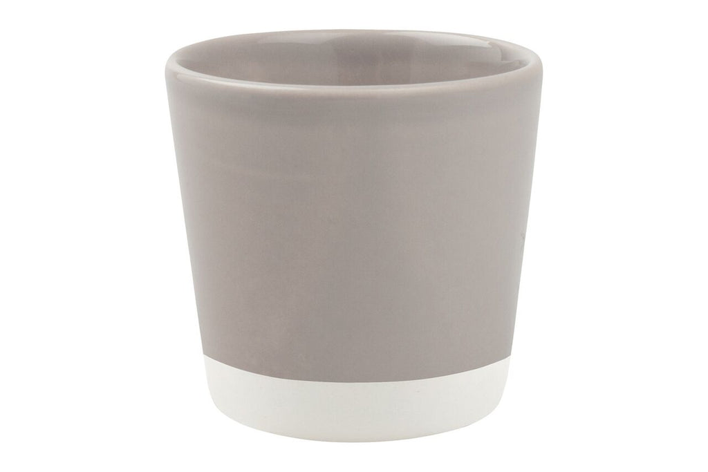 Shell Bisque Coffee Cup Grey (Set of 4)