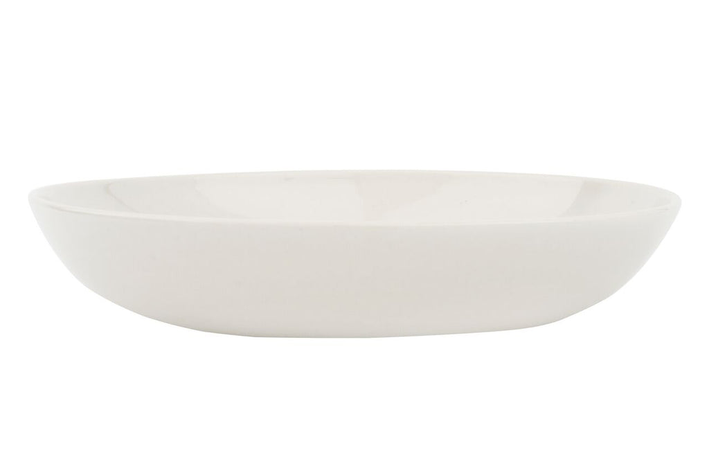 Shell Bisque Pasta Bowl White (Set of 4)