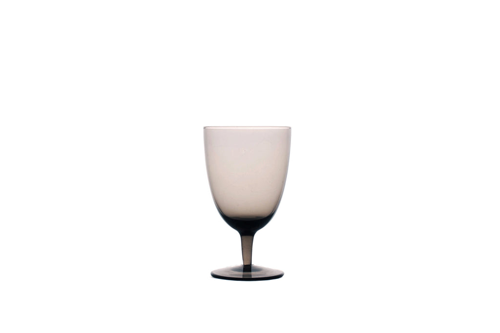Amwell White Wine Glass in Smoke (Set of 4)