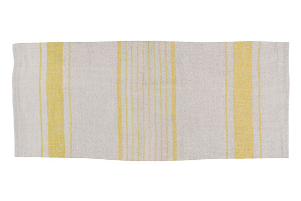 French Linen Tea Towel Yellow (Set of 2)