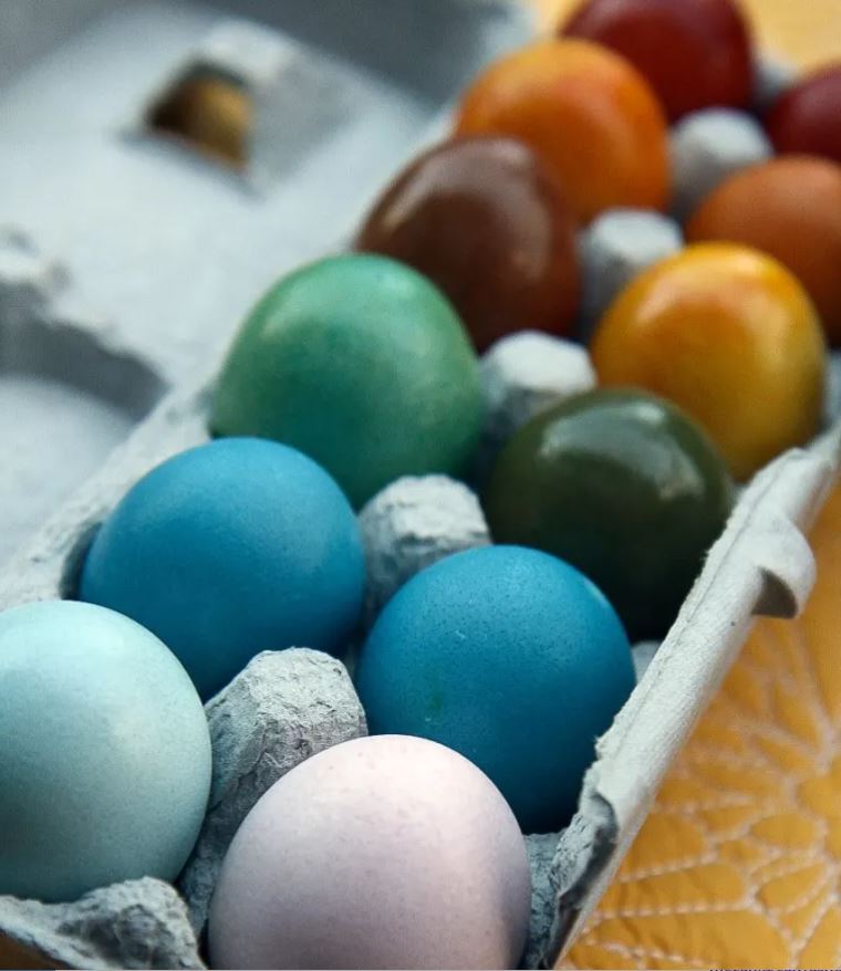 How To Make Naturally Dyed Easter Eggs