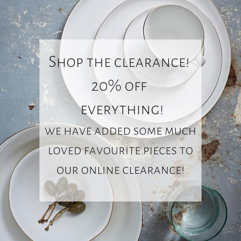 Shop the clearance!