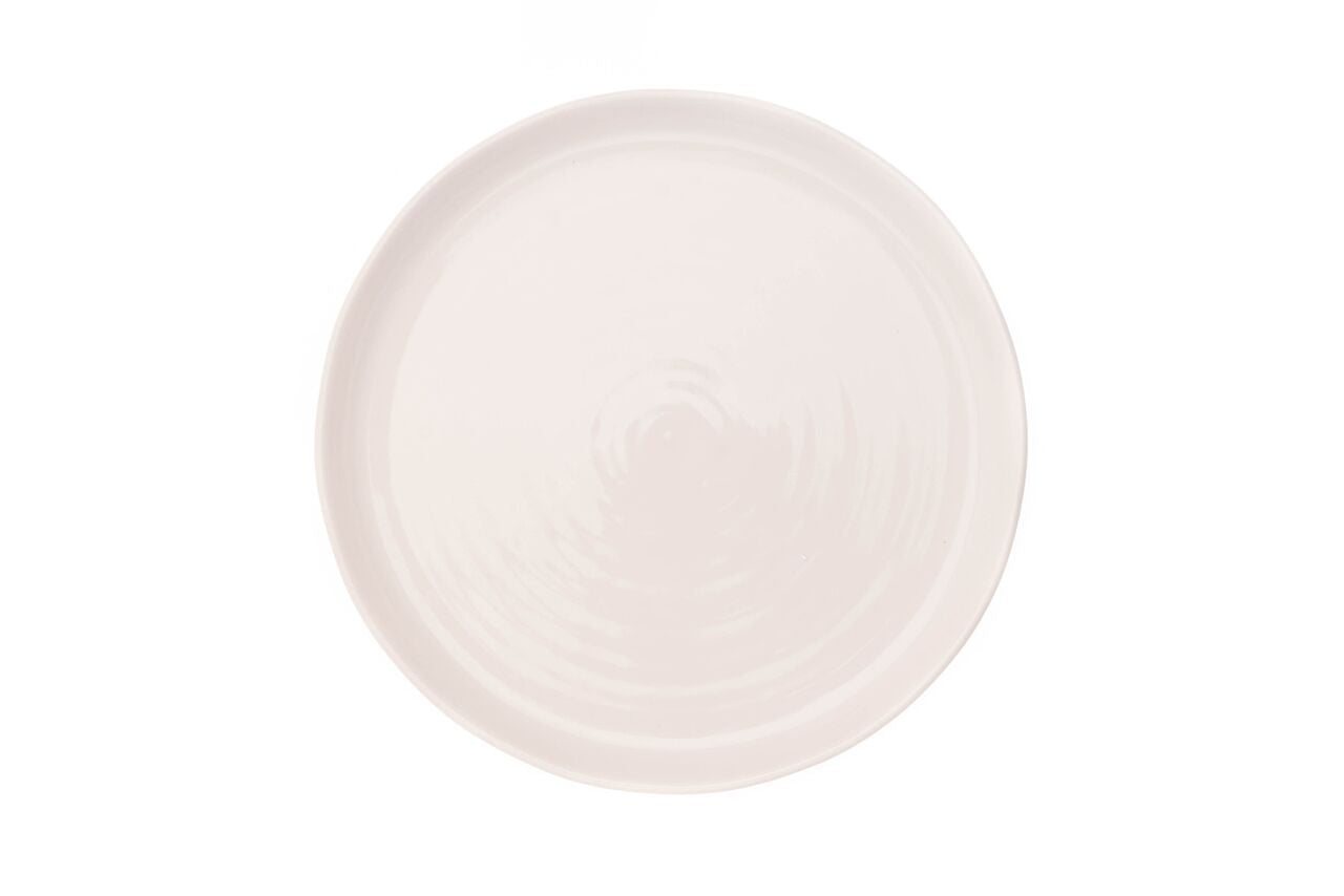Pinch Dinner Plate in White (Set of 4)