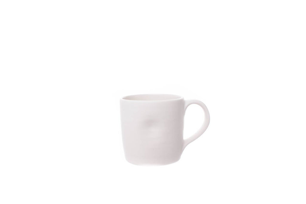 Pinch Mug in White (Set of 4)