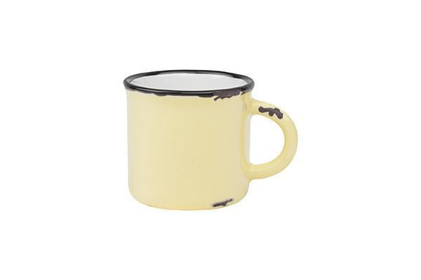 Tinware Espresso Mug in Yellow - Canvas Home