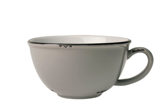 Tinware Latte Cup in Light Grey (Set of 4)