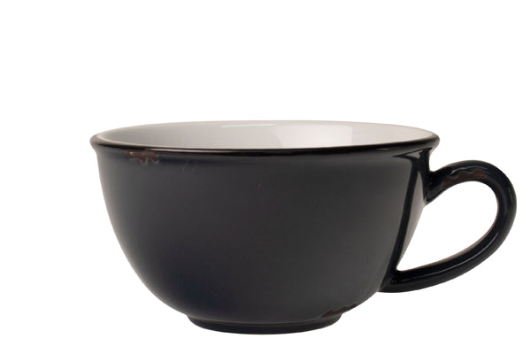 Tinware Latte Cup in Slate (Set of 4)