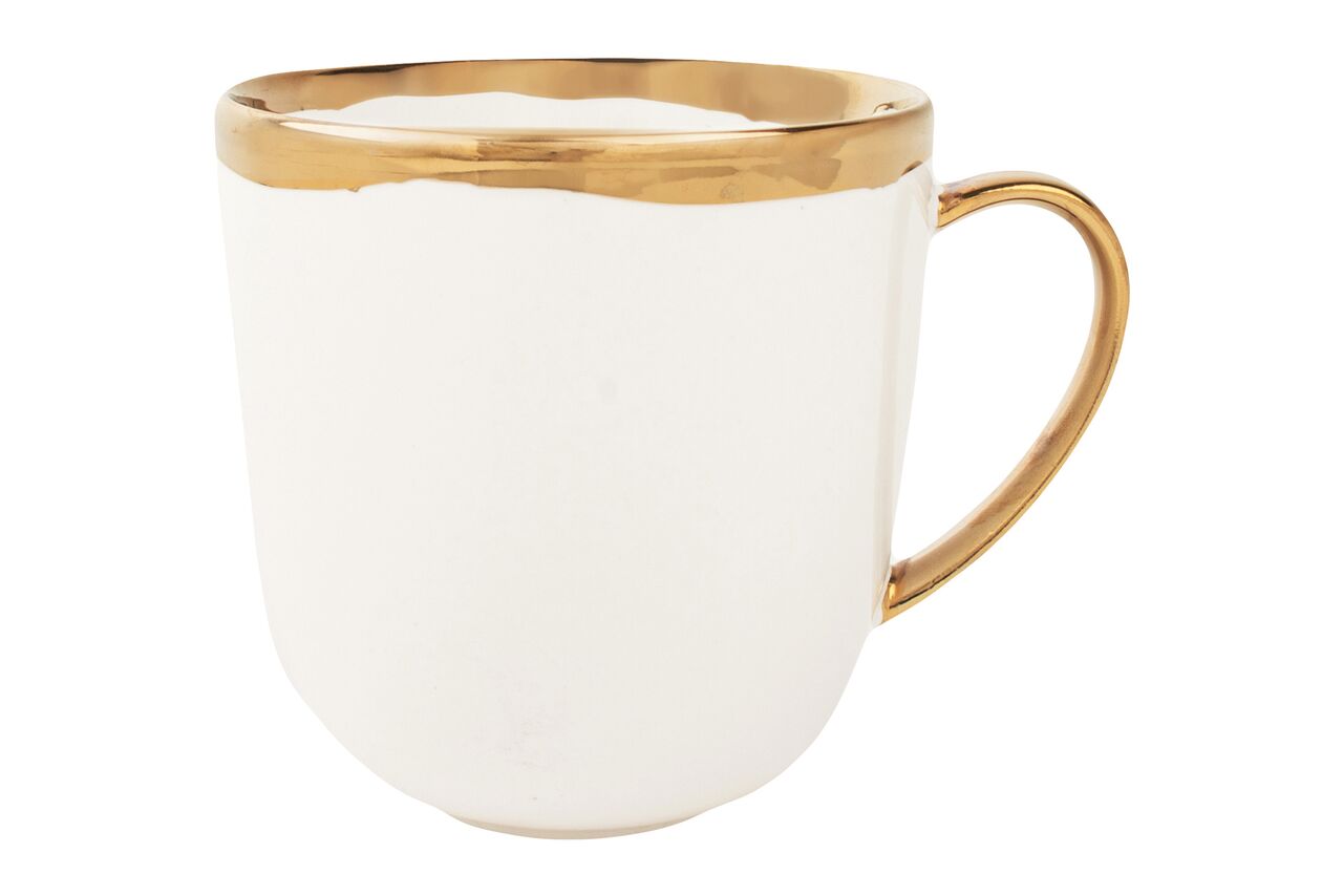 Dauville Mug in Gold (Set of 4)
