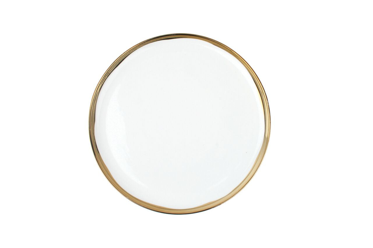 Dauville Side Plate in Gold (Set of 4)
