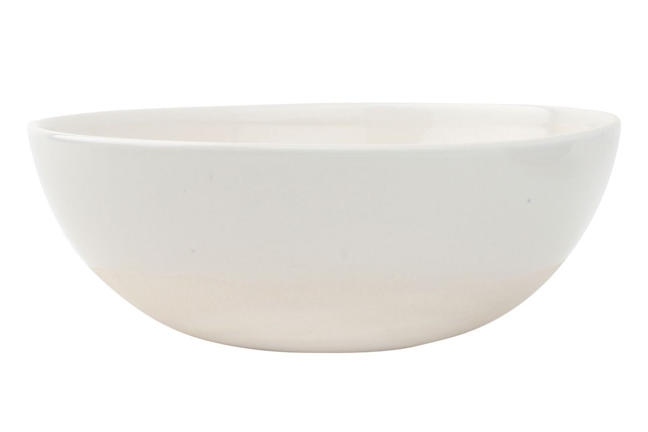 Shell Bisque Cereal Bowl White (Set of 4)