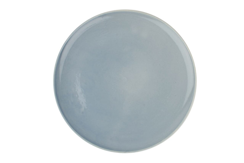 Shell Bisque Dinner Plate Blue (Set of 4)