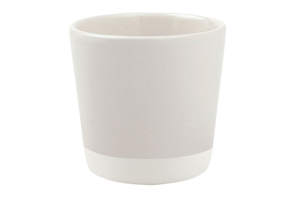 Shell Bisque Coffee Cup White (Set of 4)