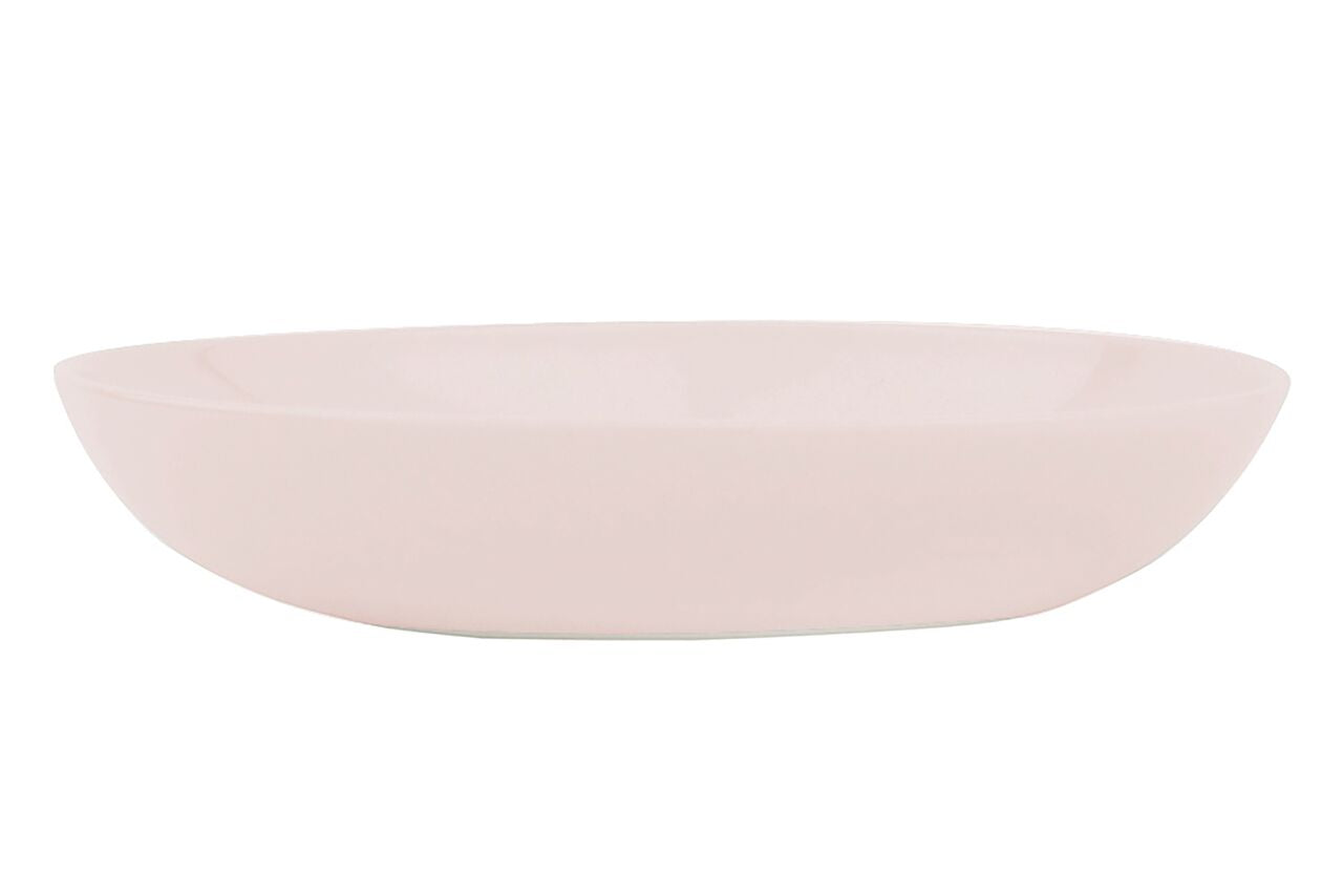 Shell Bisque Pasta Bowl Soft Pink (Set of 4)