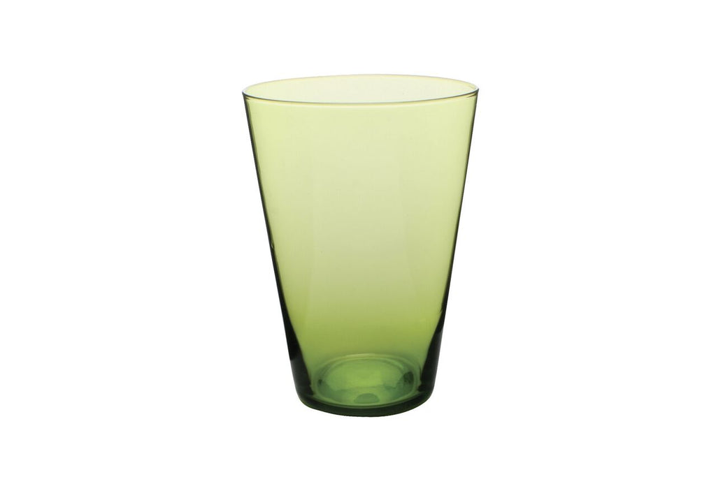 Eau Minerale Glass in Green (Set of 4)