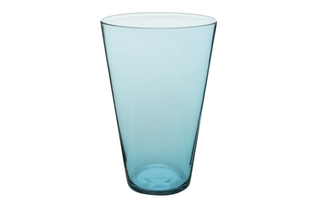 Eau Minerale Large Glass in Aqua (Set of 4)