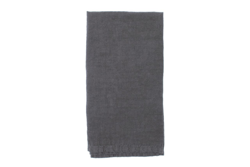 Vilnius Linen Napkin Charcoal Grey (Set of 4)